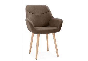 Деревянный стул Флюид для гостиной