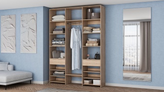 Стеллаж для одежды Мирта 93 BMS