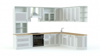 Угловая кухня Дарина-2 BMS готовый комплект