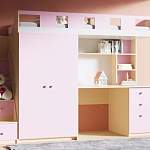 Кровать-чердак с рабочей зоной Клаус 13 BMS - Фото 10