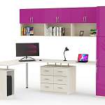 Угловой письменный стол для двоих Фреско 41 BMS - Фото 4