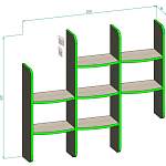 Схема сборки Полка Дамбо 5 BMS