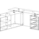 Схема сборки Стол руководителя Ливерпуль BMS
