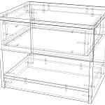 Схема сборки Прикроватная тумба Гранд BMS