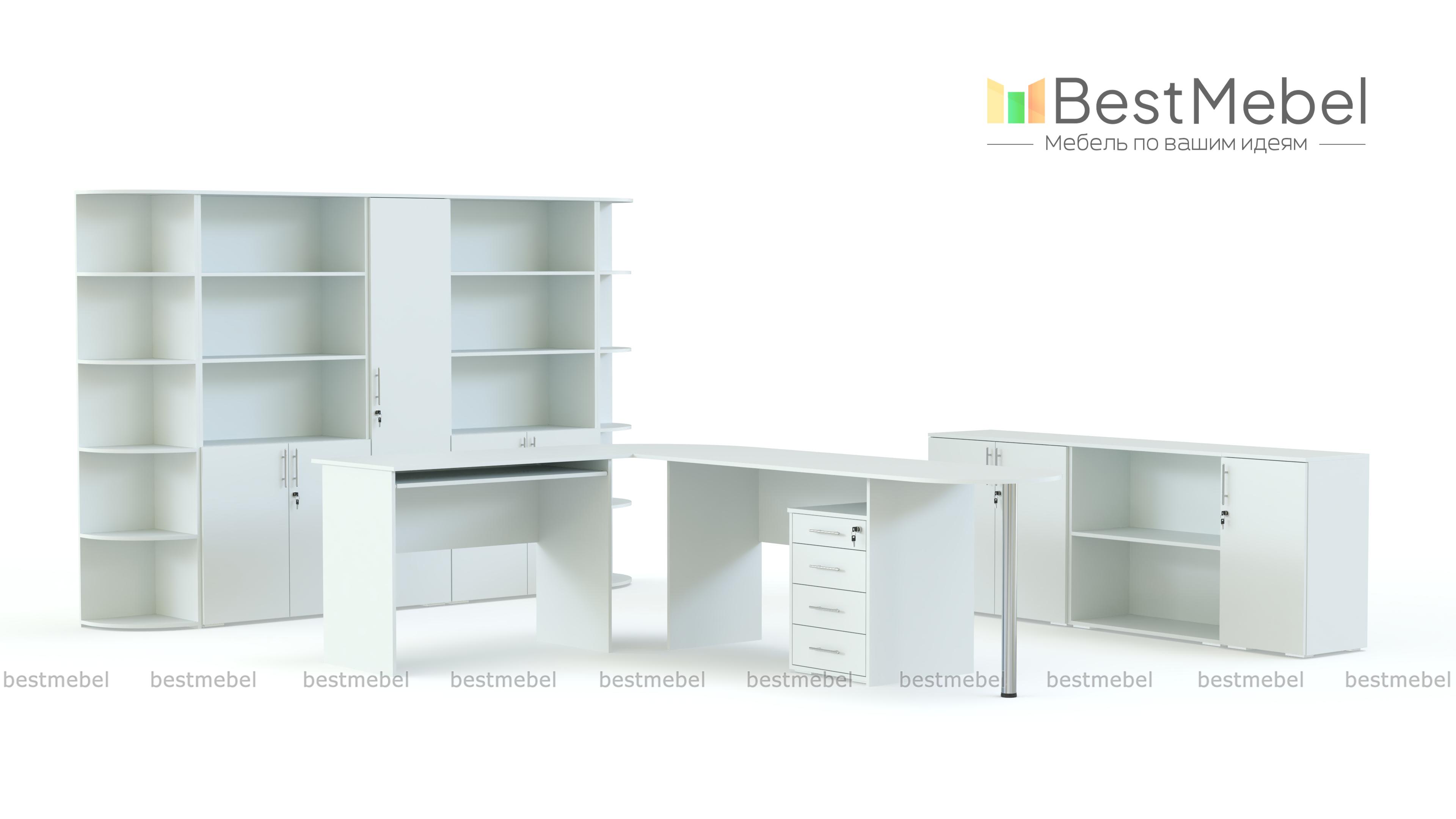 Офисный комплект Кабинет Mag Euro BMS - Фото