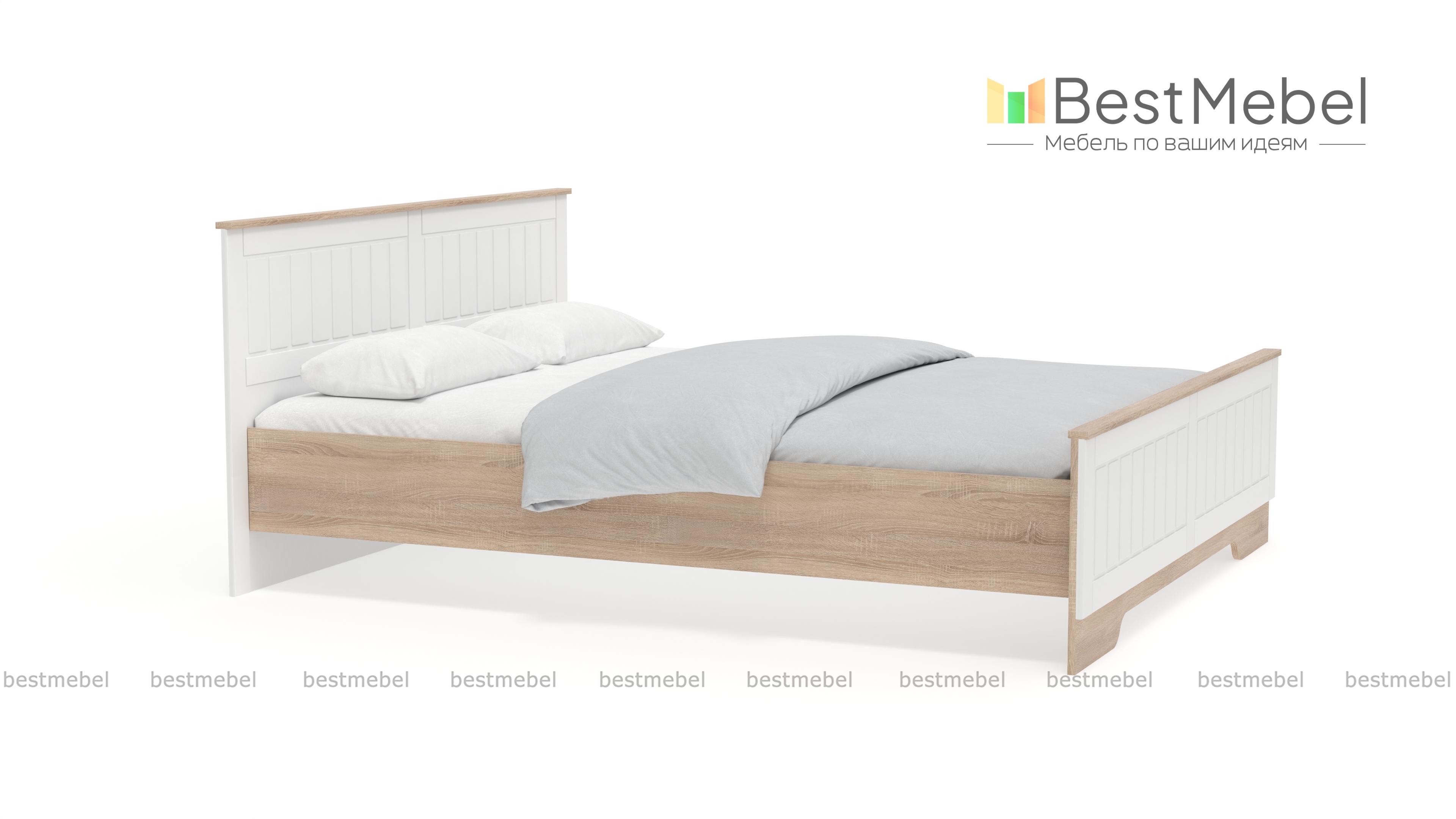 Кровать с изножьем Прованс BMS - Фото