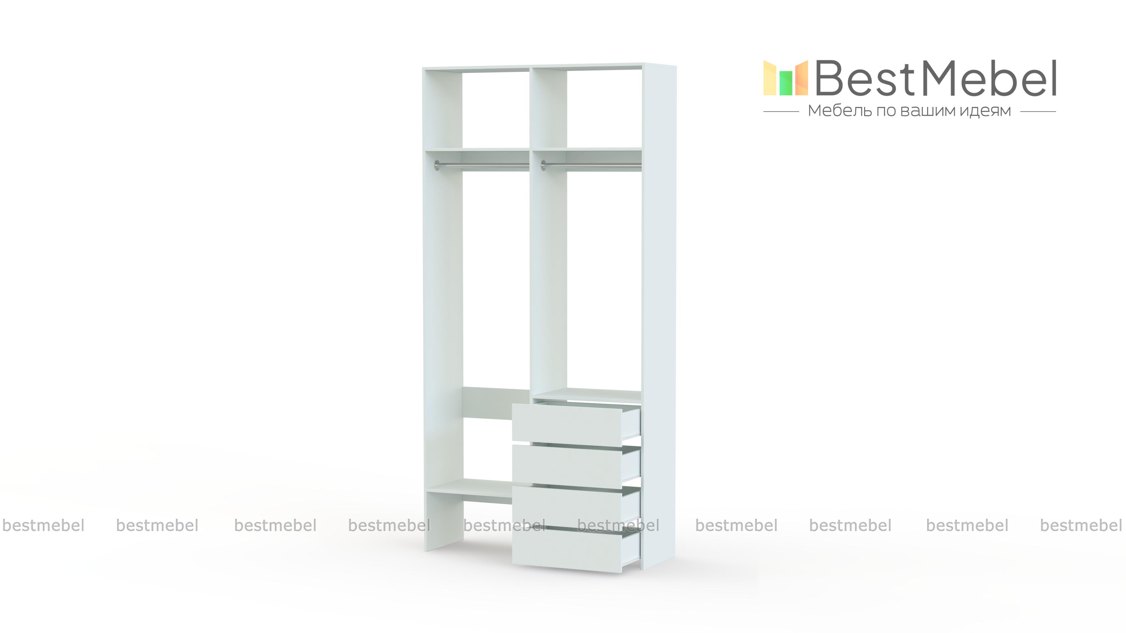 Стеллаж для одежды Мирта 45 BMS - Фото