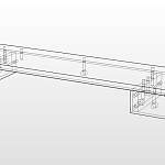 Схема сборки Подставка под монитор Океан-5 BMS