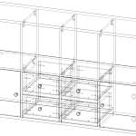 Стеллаж Каллакс Kallax 17