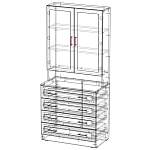 Схема сборки Трюмо Карлос 030 BMS