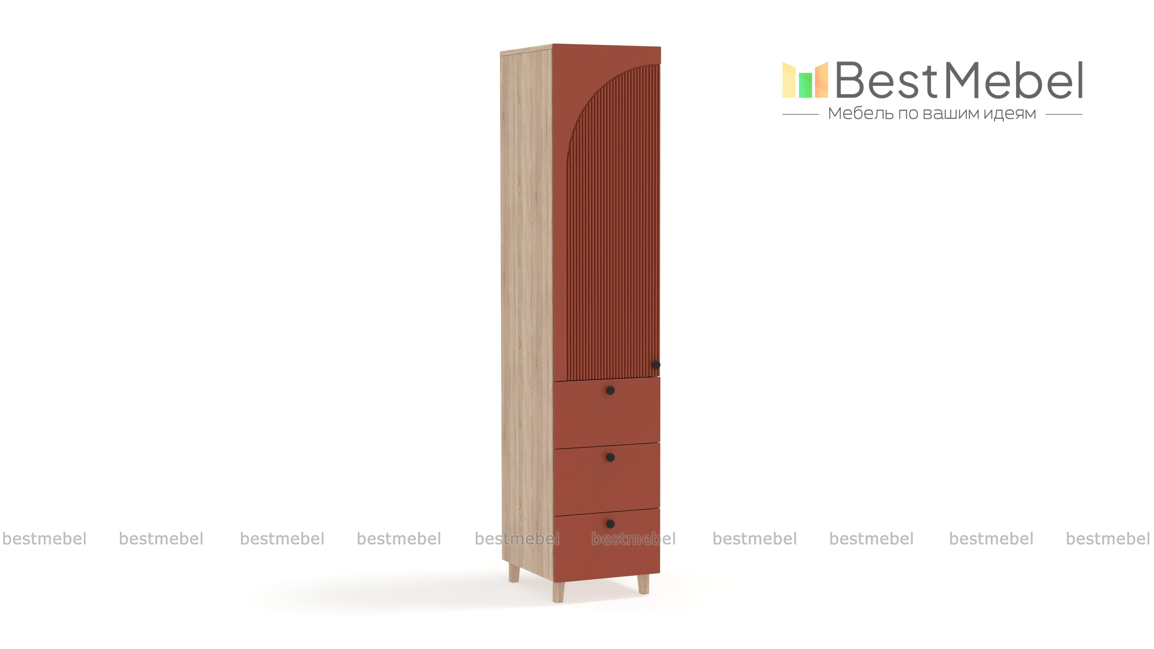 Шкаф-пенал Вивьен 1 BMS - Фото