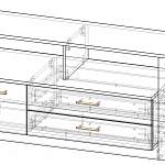 Схема сборки Тумба ТВ Оскар BMS