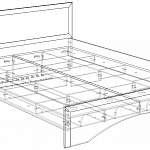 Схема сборки Кровать Марта 2 BMS