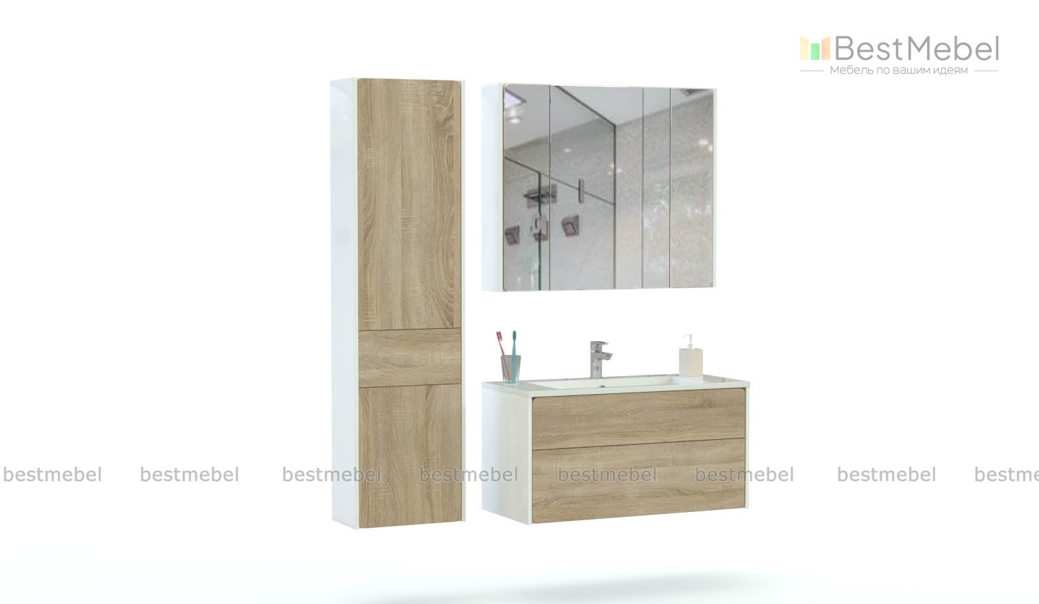 Мебель для ванной Лючия 4 BMS