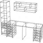 Схема сборки Уголок школьника Тенд УШ-3-01 BMS