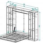 Схема сборки Шкаф-кровать с диваном Рубин 05 BMS