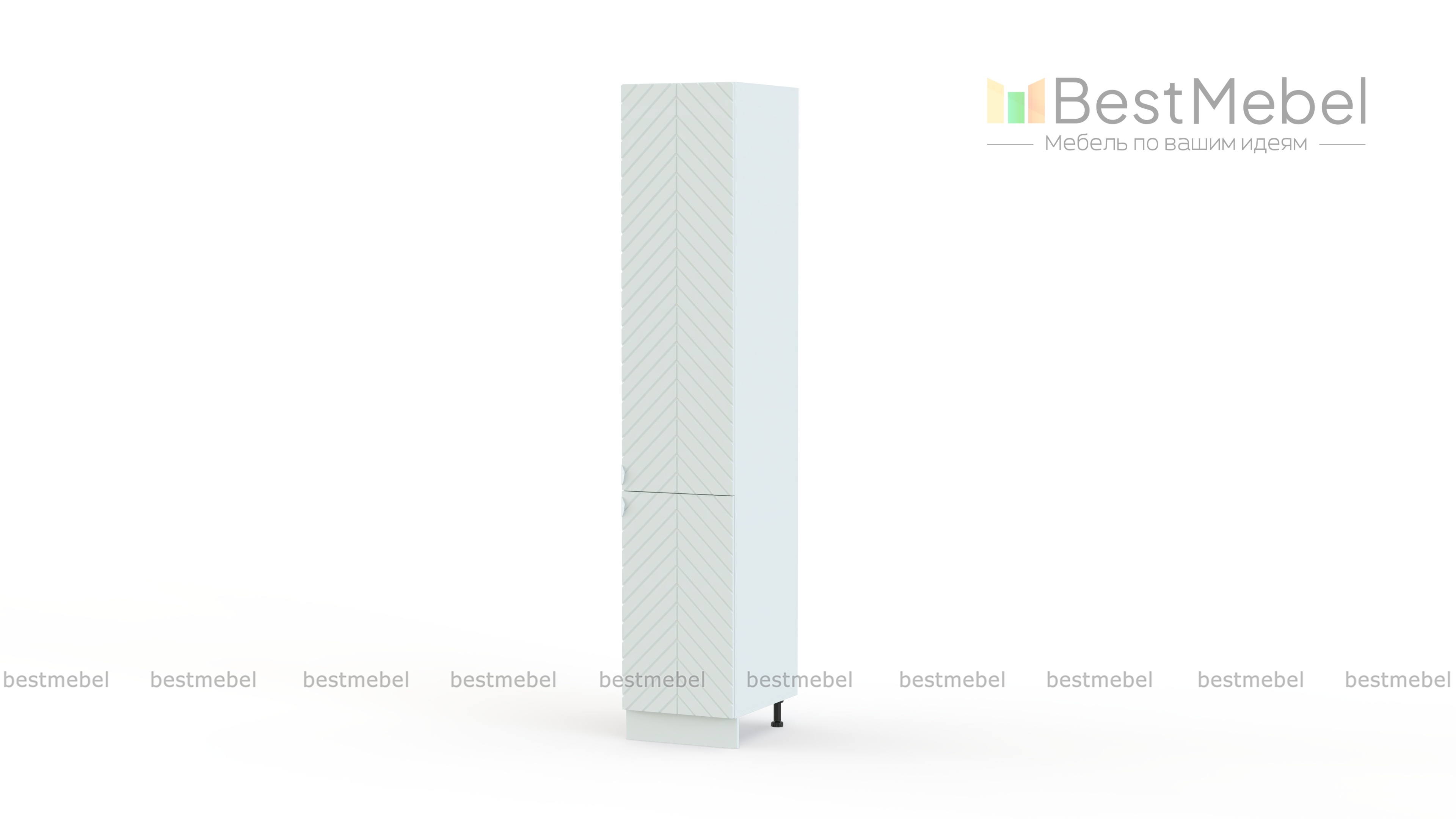 Шкаф-пенал с 2-мя дверцами Анаис 3 BMS
