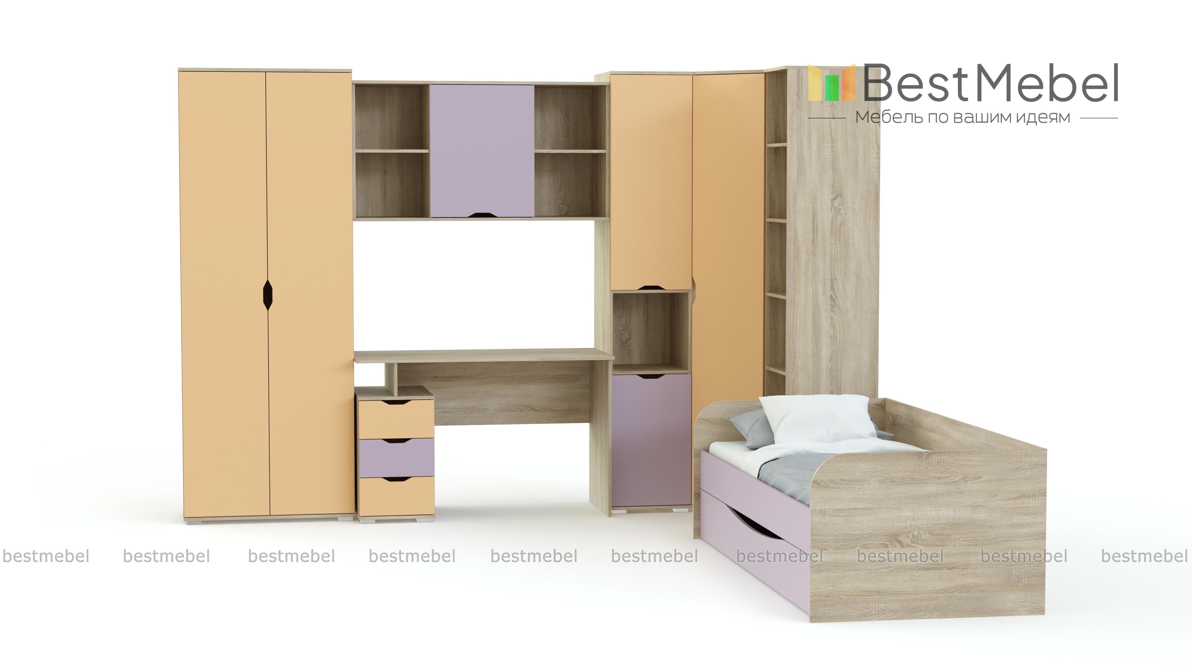 Модульная детская Дана 2-4 BMS - Фото