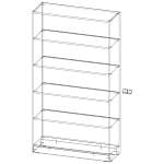 Стеллаж Финнби Finnby