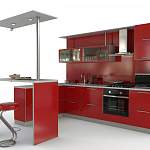 Кухня с барной стойкой Адель 2 BMS - Фото 3