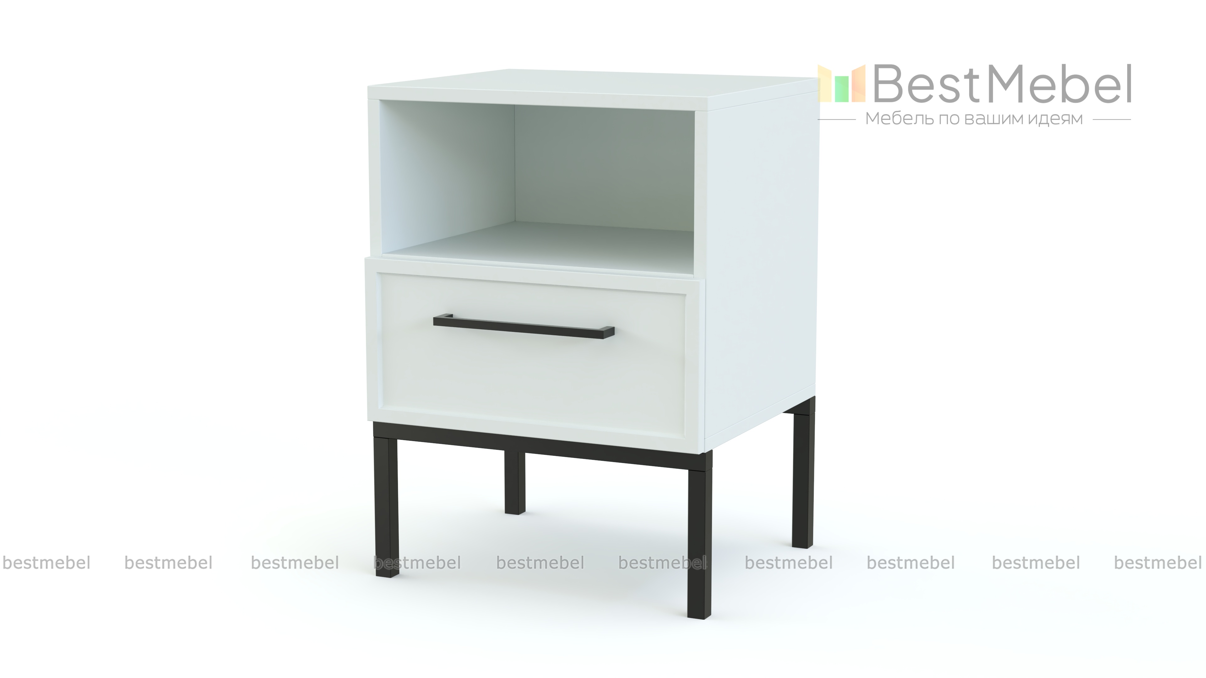 Тумба прикроватная Брис 3 BMS